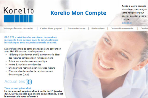 korelio.com mon compte