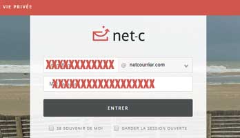 NetCourrier Se connecter