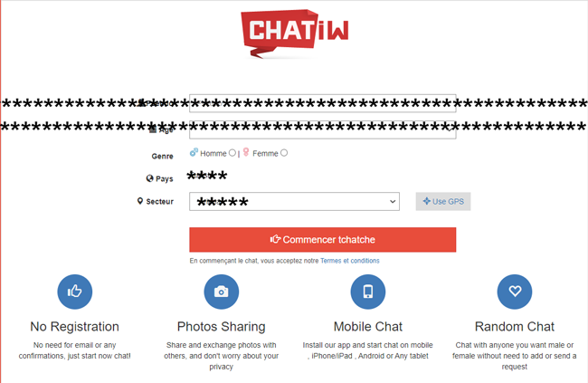 site de chat chatiw en ligne