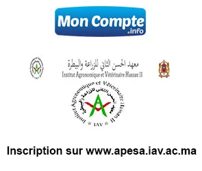 Inscription en ligne sur www.apesa.iav.ac
